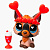 Игровой набор Littlest Pet Shop Праздники День Святого Валентина Немецкая овчарка Hasbro 01117_LPS